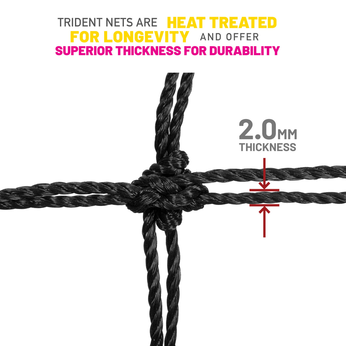 Trident T-20D Tennis Net