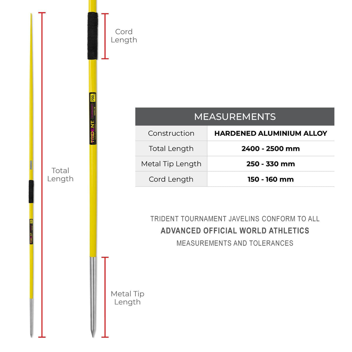 Trident Tournament Javelin - 700g