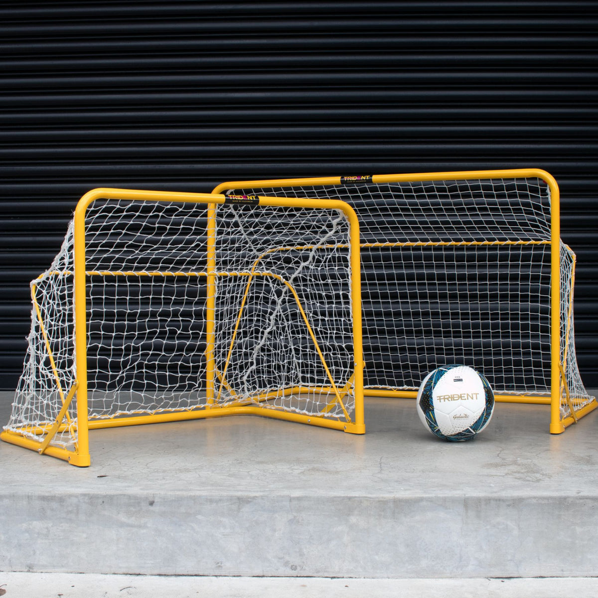 Trident Foldable Steel Mini Goal - 0.9 x 0.7m