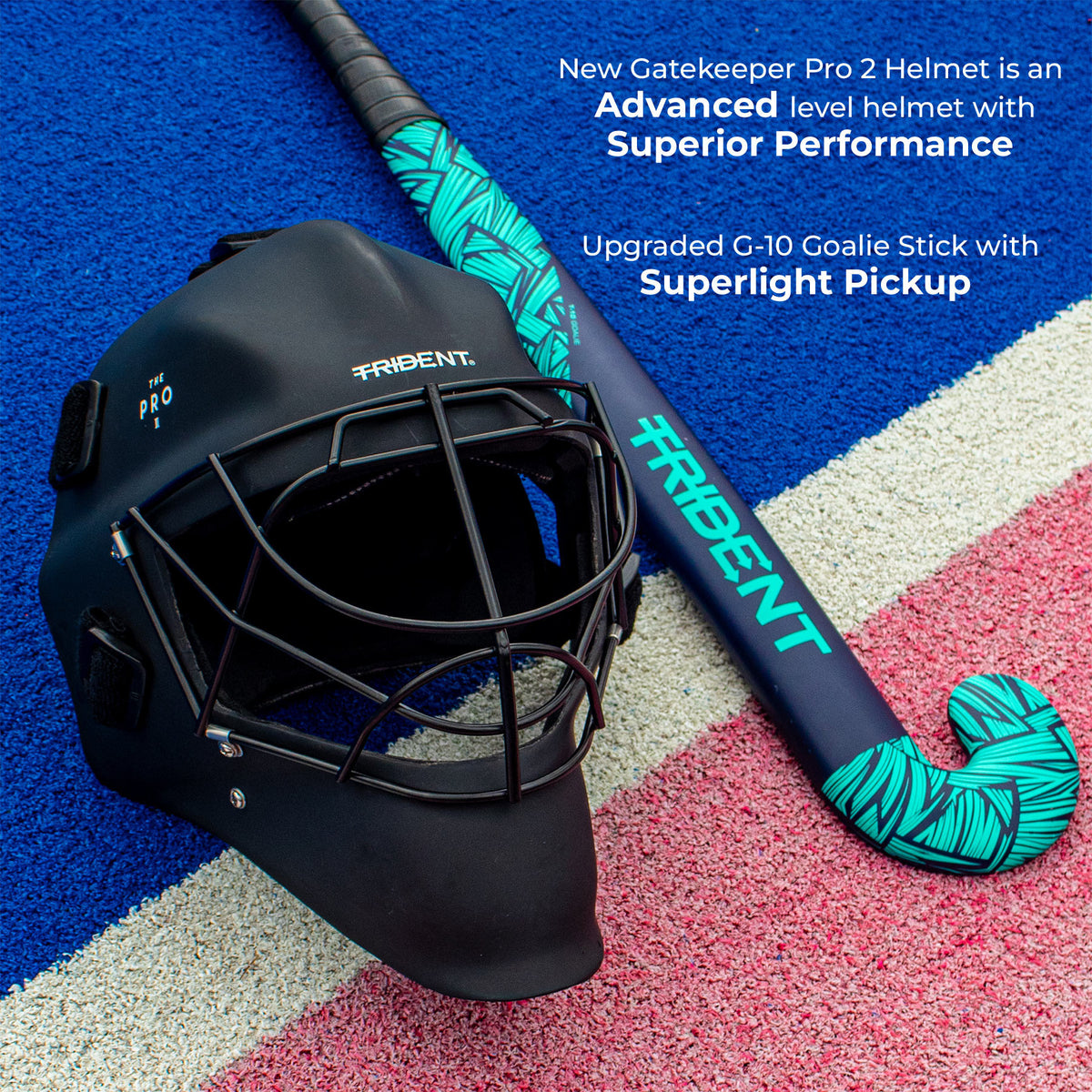 Trident New Gatekeeper Pro 2 Hockey Goalie Set - Junior