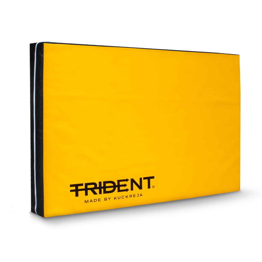 Trident High Jump Landing Mat - 6' x 4' x 6" (Yellow/Black)