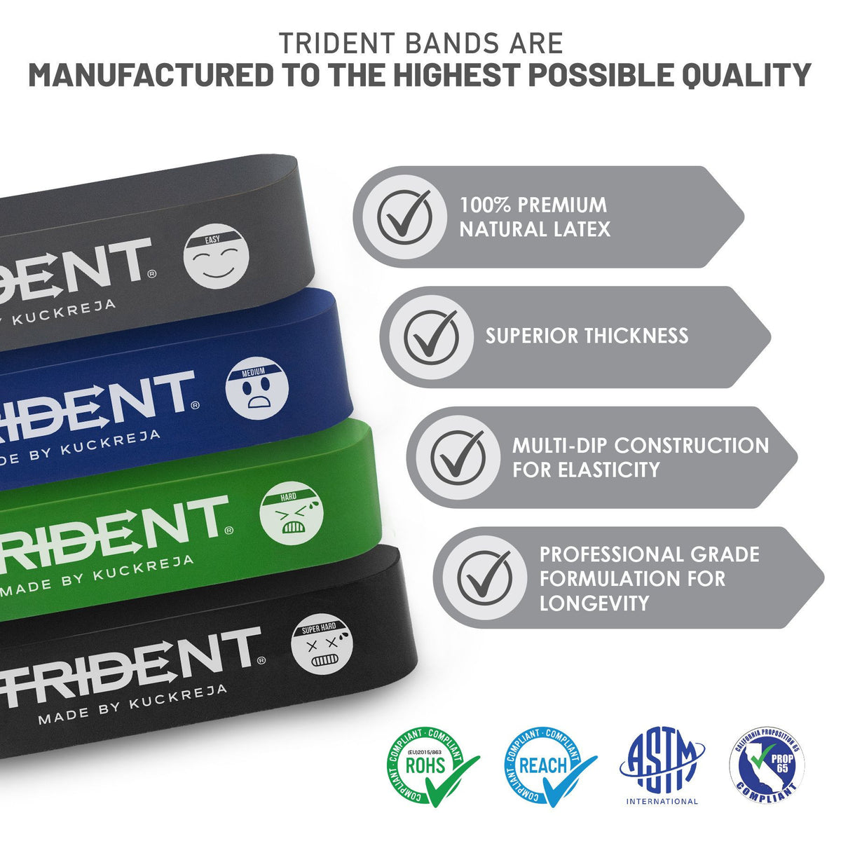 Trident Fitness Band Ring – Super Hard (20-25kg)