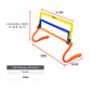 Trident 3 Height Mini Hurdle (6 to 9 to 11″)