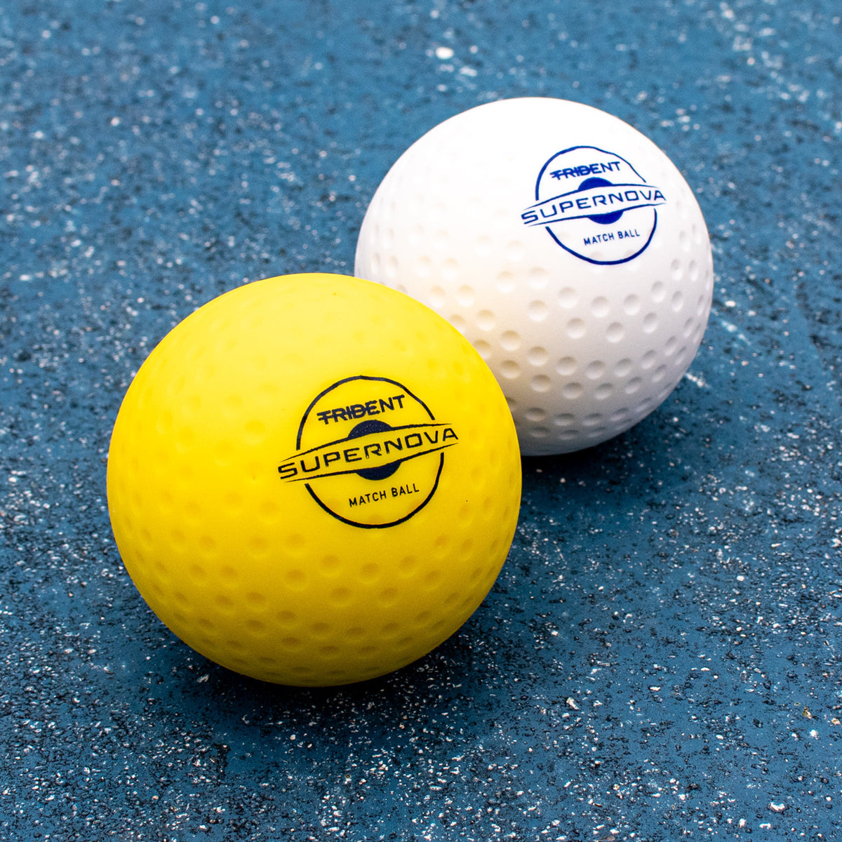 Trident Supernova Hockey Ball - Yellow
