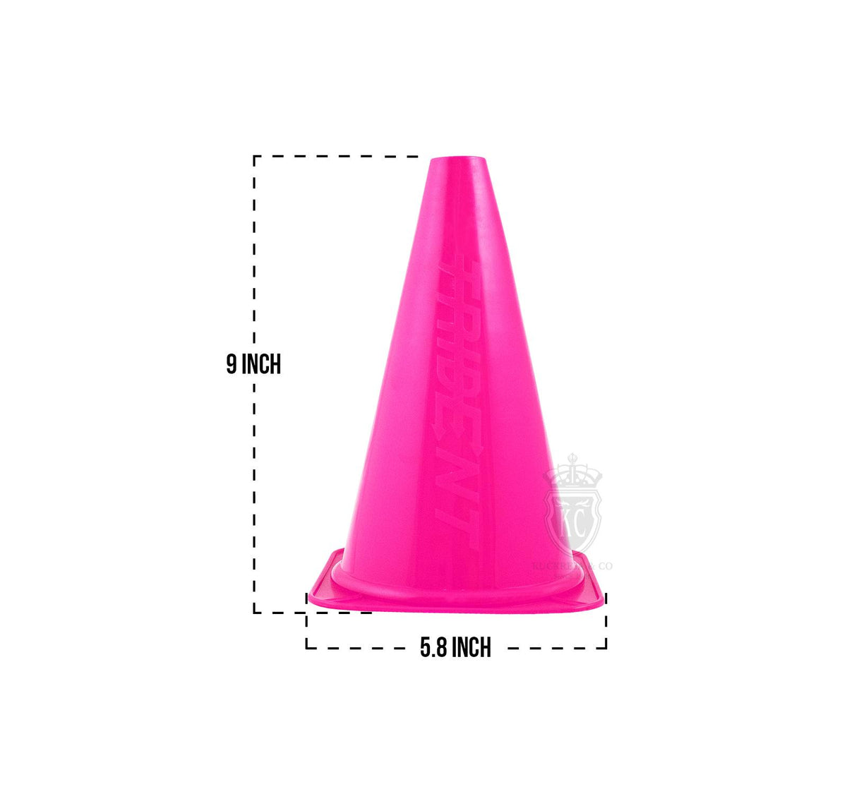 Trident 9" Cone – Pink