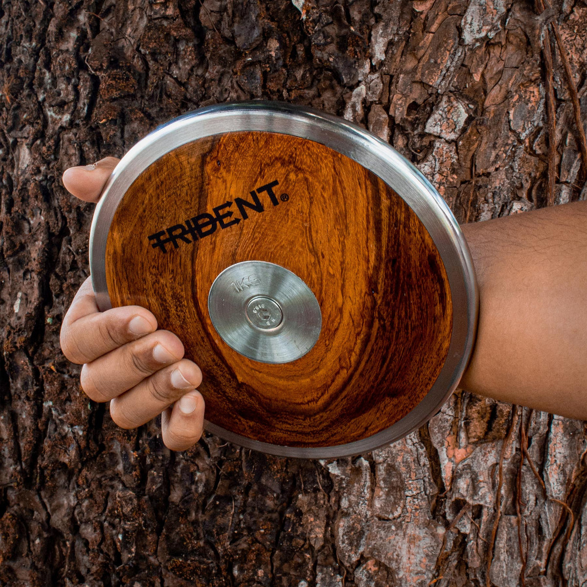 Trident Wooden Discus - 1.00kg
