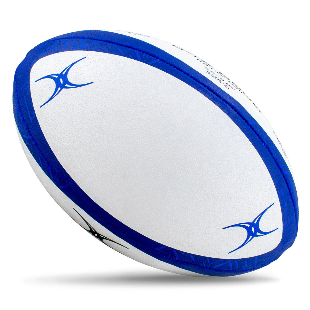 Gilbert GTR 8000 Rugby Ball - Navy (Size 5, 4, 3)