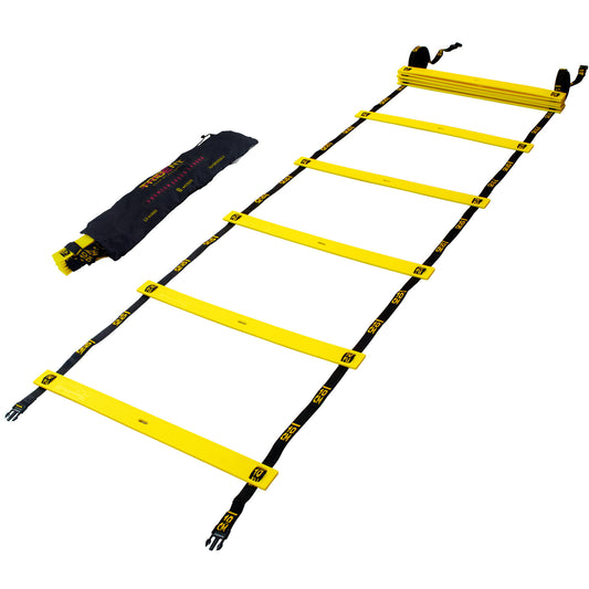 Trident Master Premium Speed Ladder - 6M (Yellow/Black)