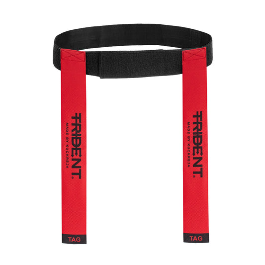 Trident Rugby Tag Belt - Red