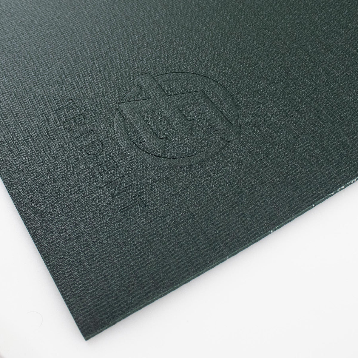 Trident Ultra Grip Fusion Rubber Yoga Mat - 6mm (Forest Green)