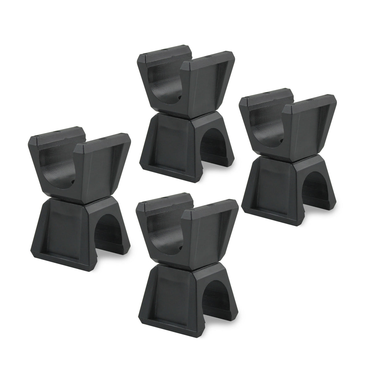 Trident Crossbar Pole Clips - 25mm (Set of 4)