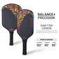 Trident Perception 70 Pickleball Paddle - Sunset Orange