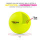 Trident Premium Indoor Hockey Ball - Yellow