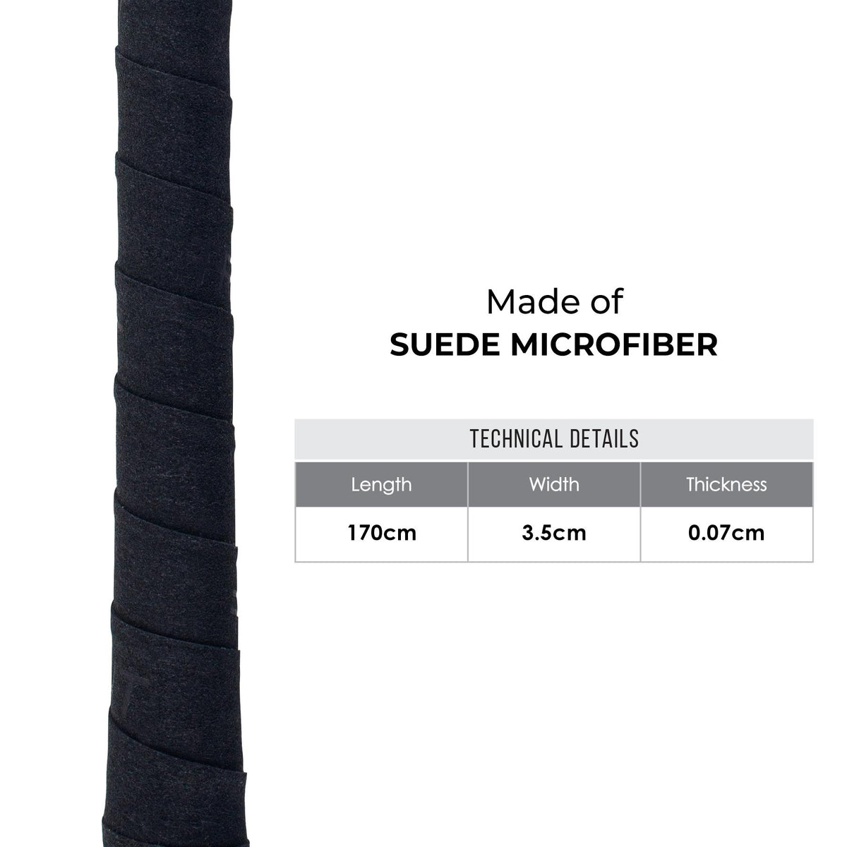 Trident Master Chamois Grip - Black