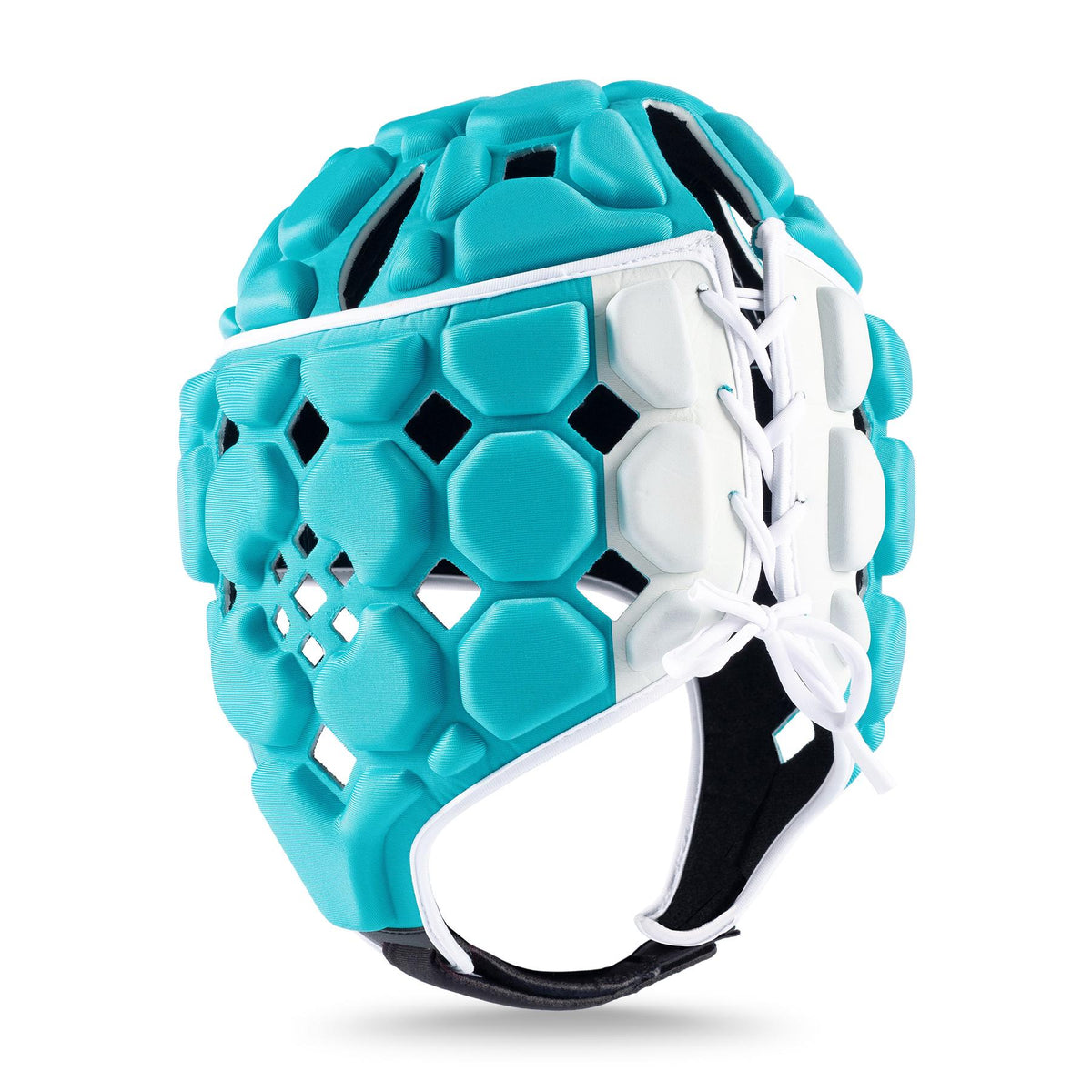 Gilbert Octane Headguard – Aqua/White
