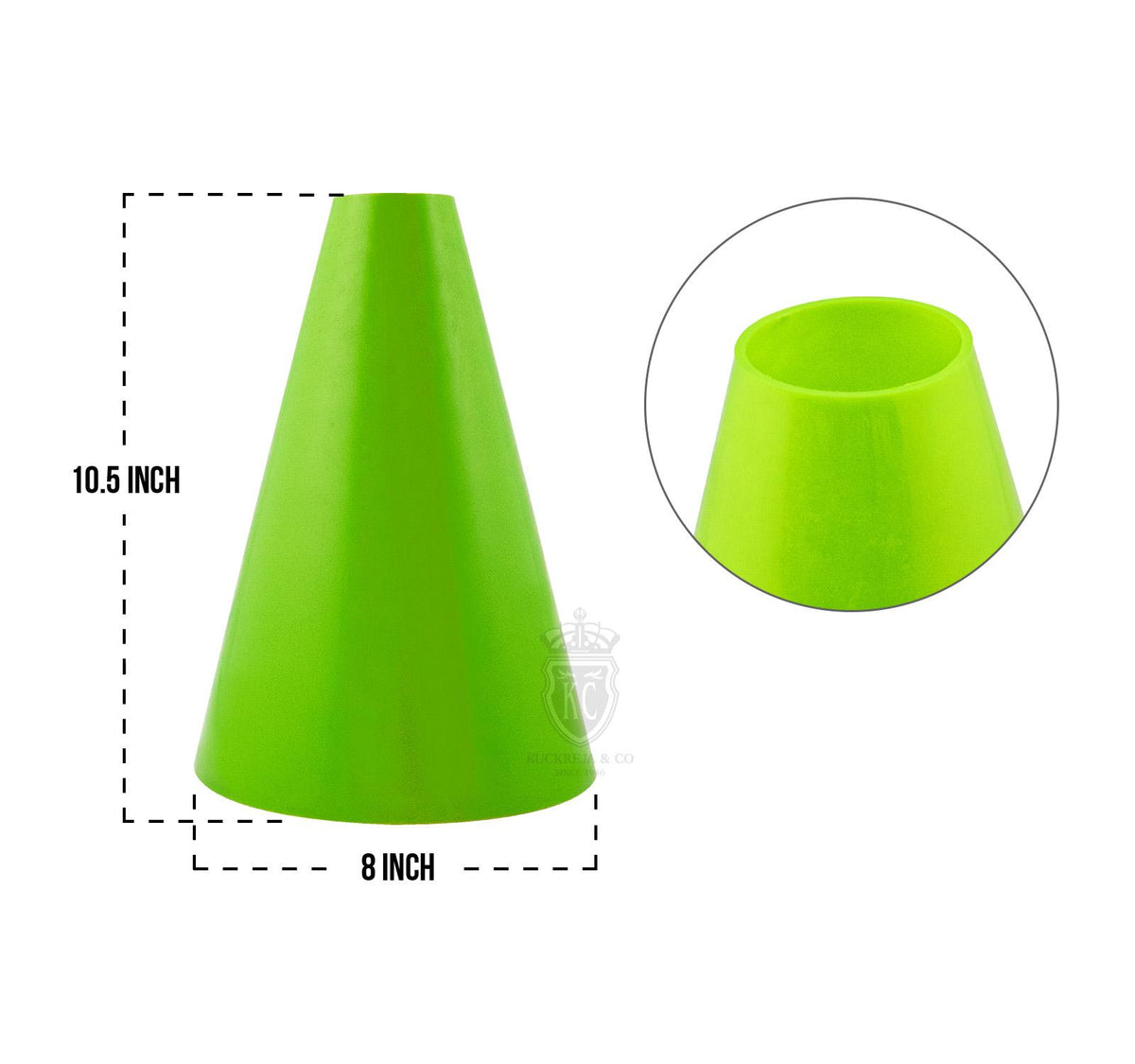 Trident 10.5" Maxi Marker Cone - Green