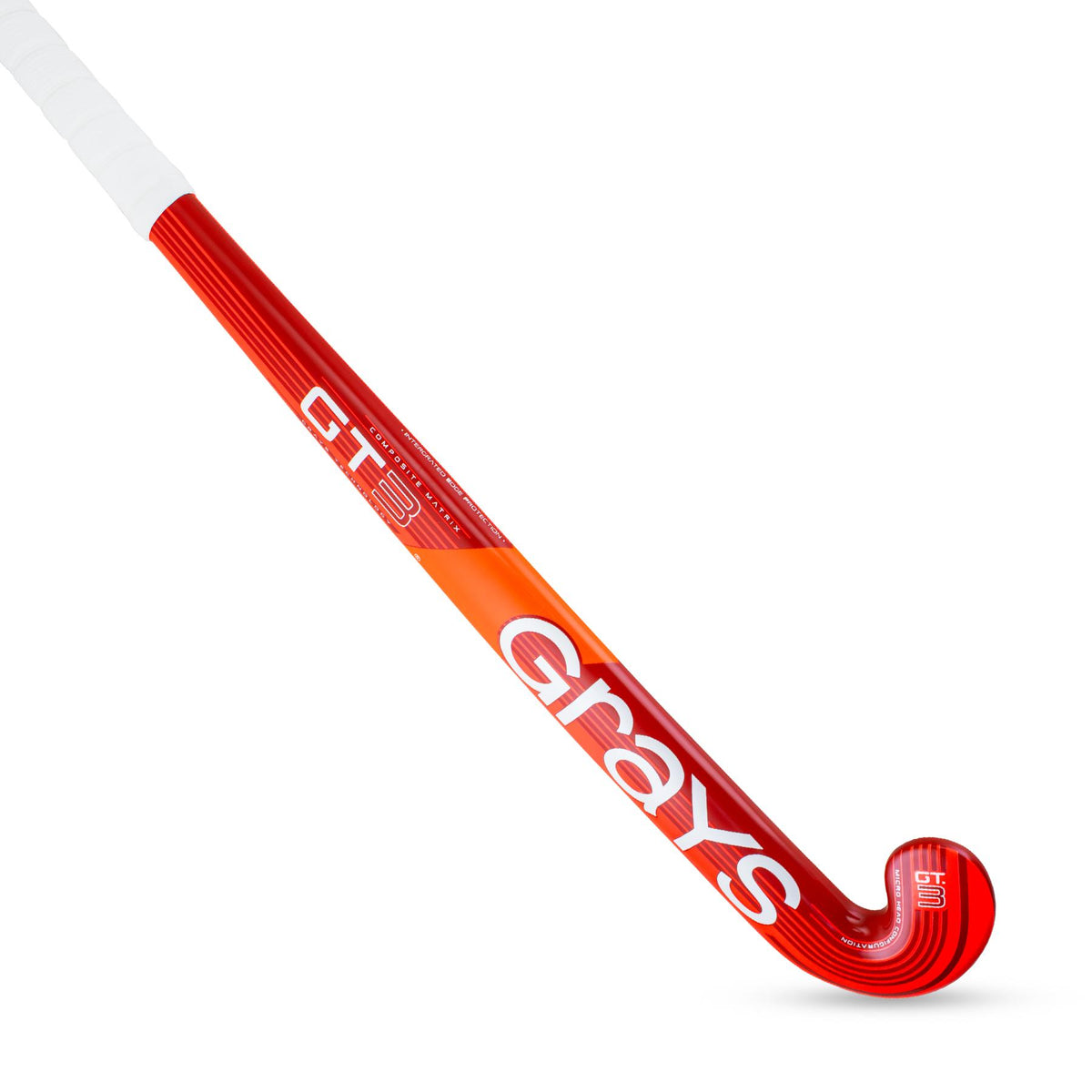 Grays GT3 Junior Composite Hockey Stick - Red (34")