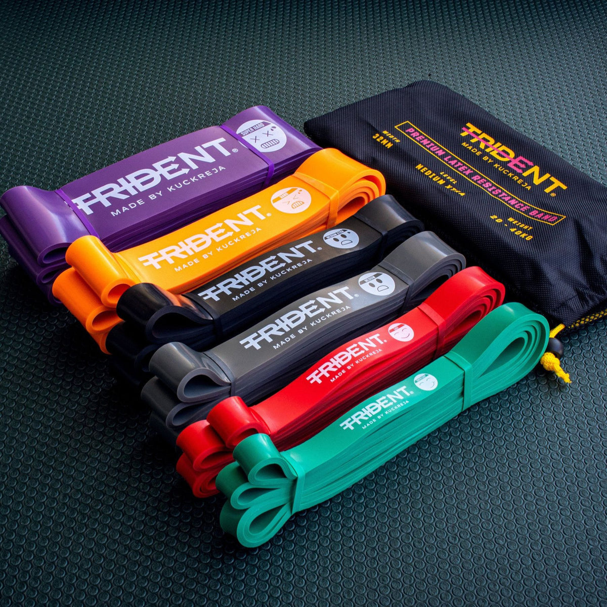 Trident Premium Resistance Band - Medium Xtra (20-40kg)