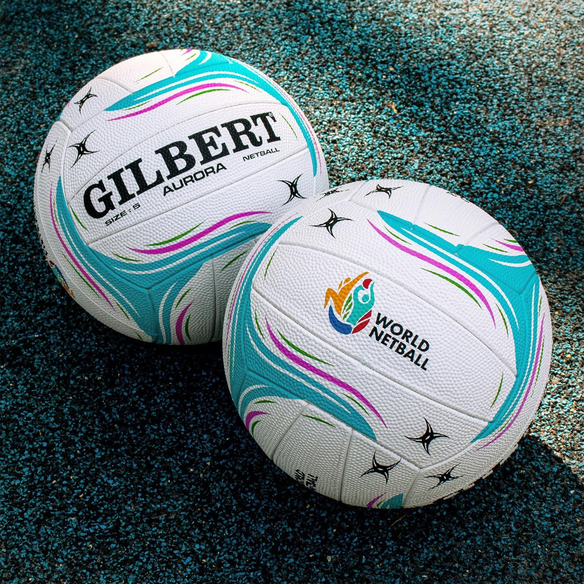 Gilbert Aurora Match Netball (Size 5)