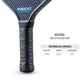 Trident Pickleball Paddle Grip - Black