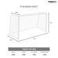 Trident T-25FN Futsal Net (Orange)