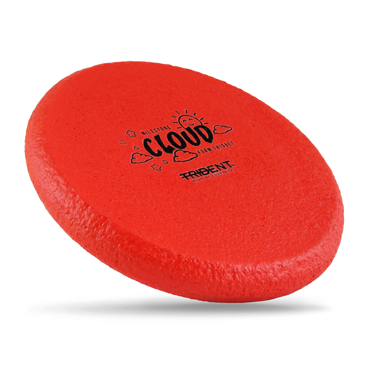 Trident Milestone Cloud Foam Frisbee - Red