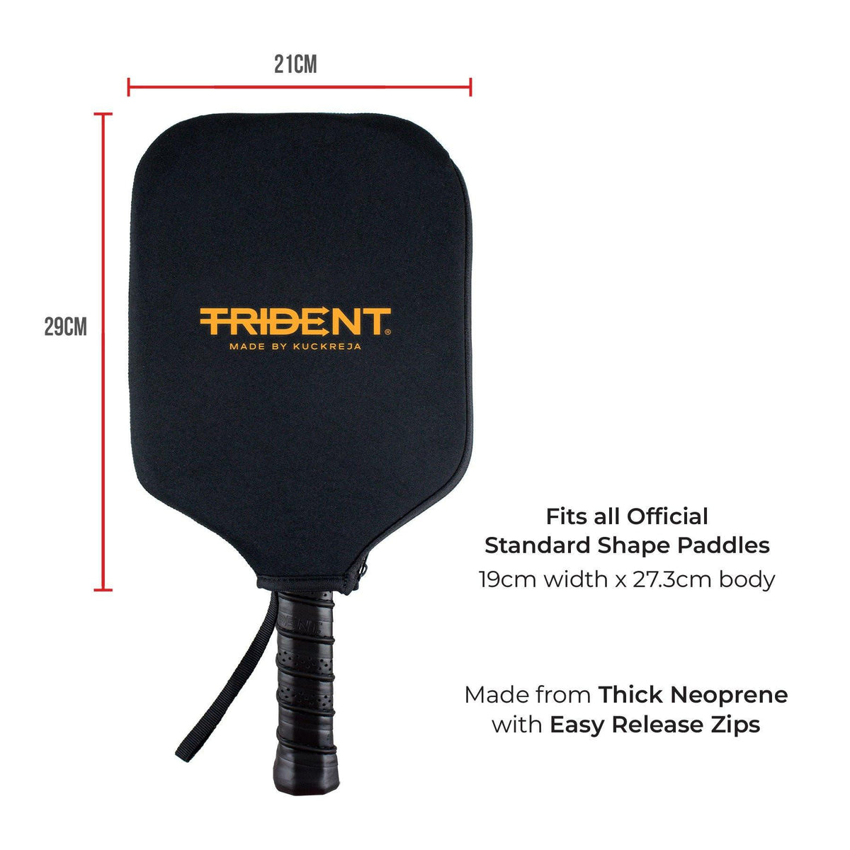 Trident Pickleball Paddle Cover - Tiap Hari