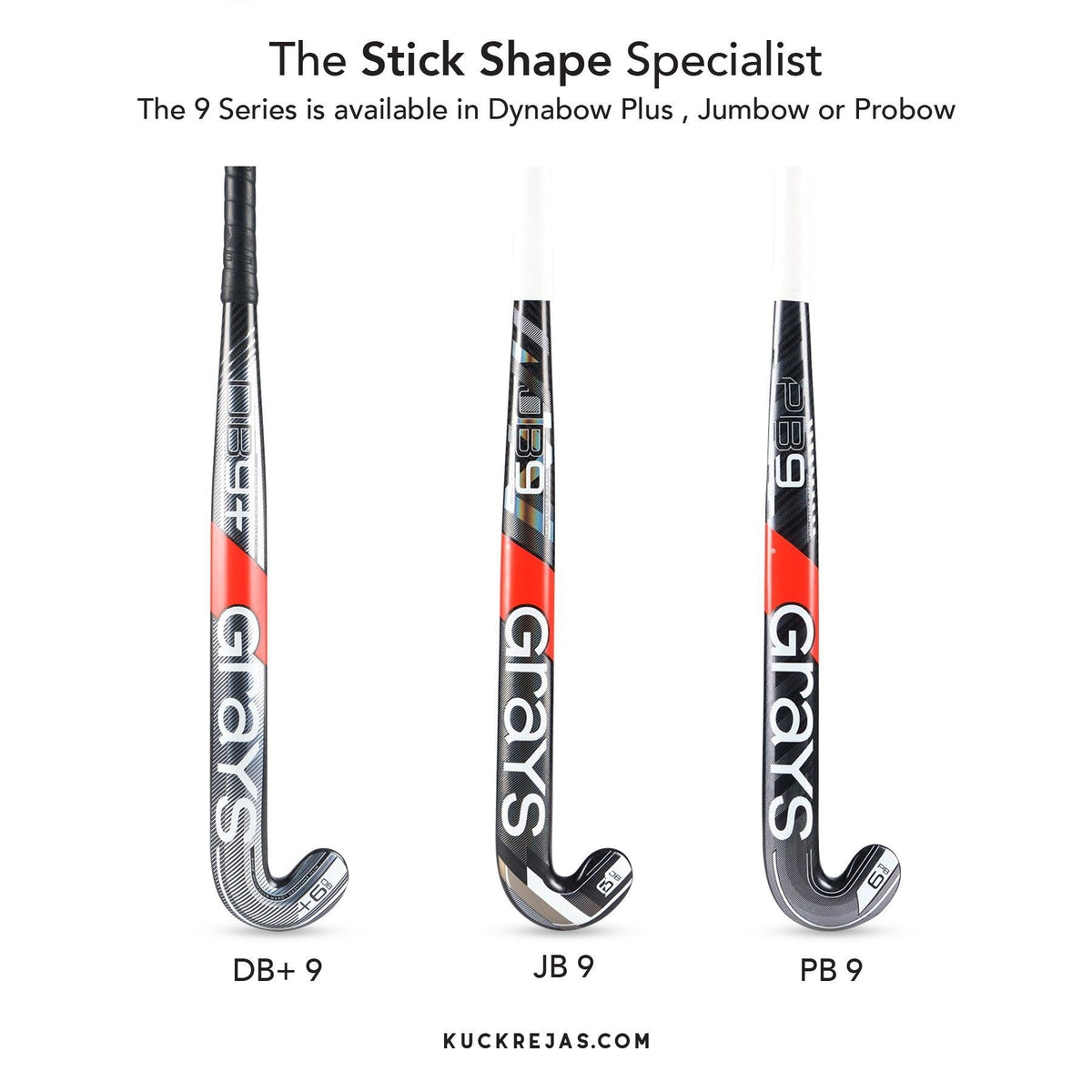 Grays Dynabow Plus 9 Composite Hockey Stick - DB+9