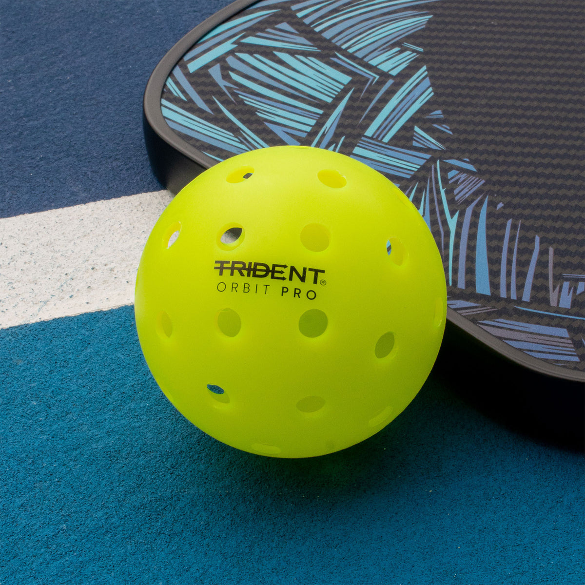 Trident Orbit Pro Pickleball Balls - Neon (Set of 4)