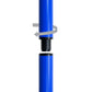 Trident Two-Piece Slalom Pole with Spring - Blue