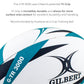 Gilbert GTR 3000 Rugby Ball - Teal (Size 5)