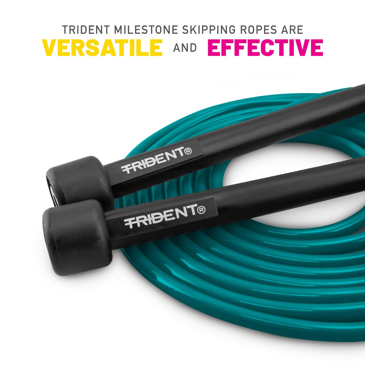 Trident Milestone Skipping Rope - Pure Teal