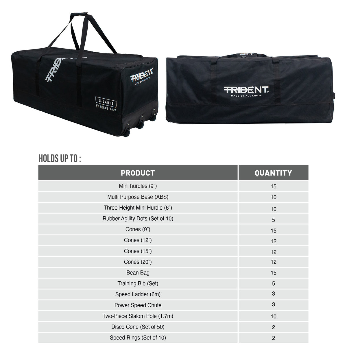 Trident Wheelie Bag - Extra Large