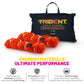 Trident T-20 Football Net (Orange)