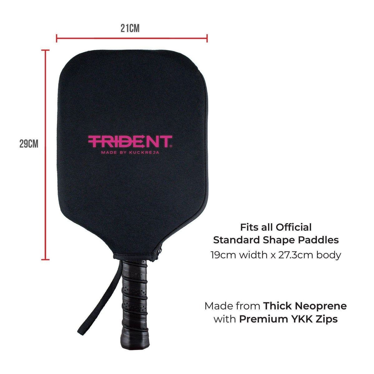 Trident Pickleball Paddle Cover - First Dink