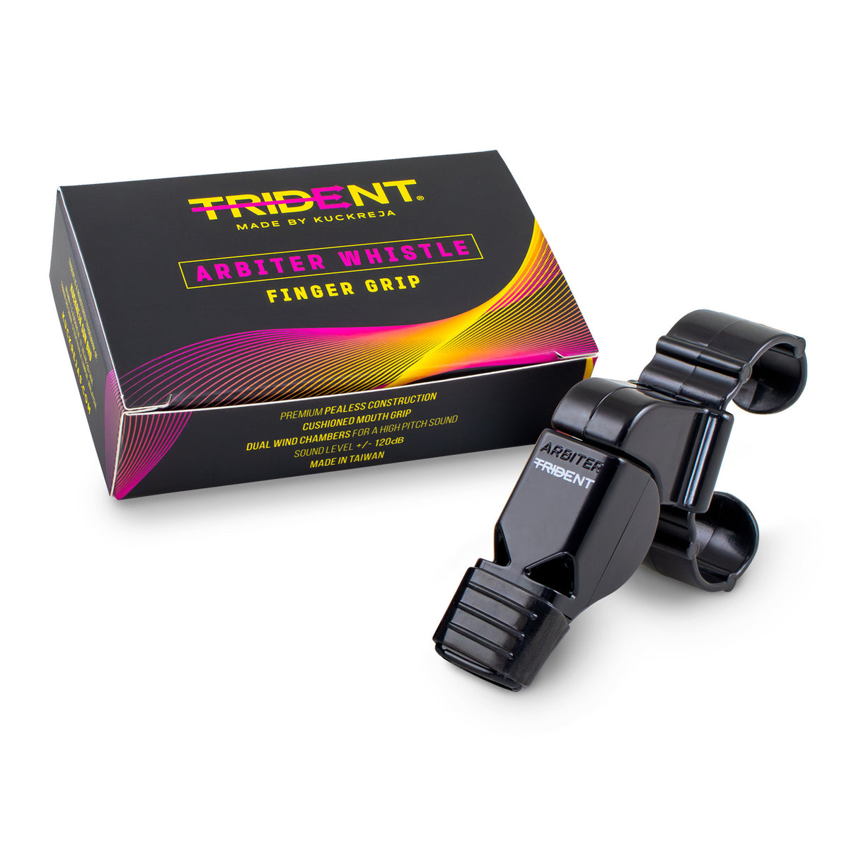 Trident Arbiter SG Finger Grip Whistle