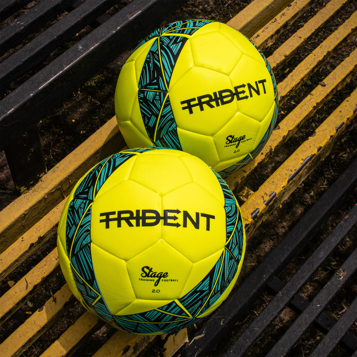 Trident Stage 2.0 Training Football - Size 4 (Mint)
