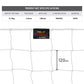 Trident T-25 Junior Football Net (White)