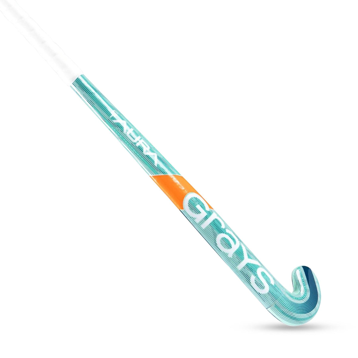 Grays Aura Junior Wooden Hockey Stick - Teal/Navy (34")