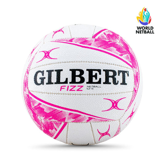Gilbert Fizz Match Netball - Pink (Size 5)