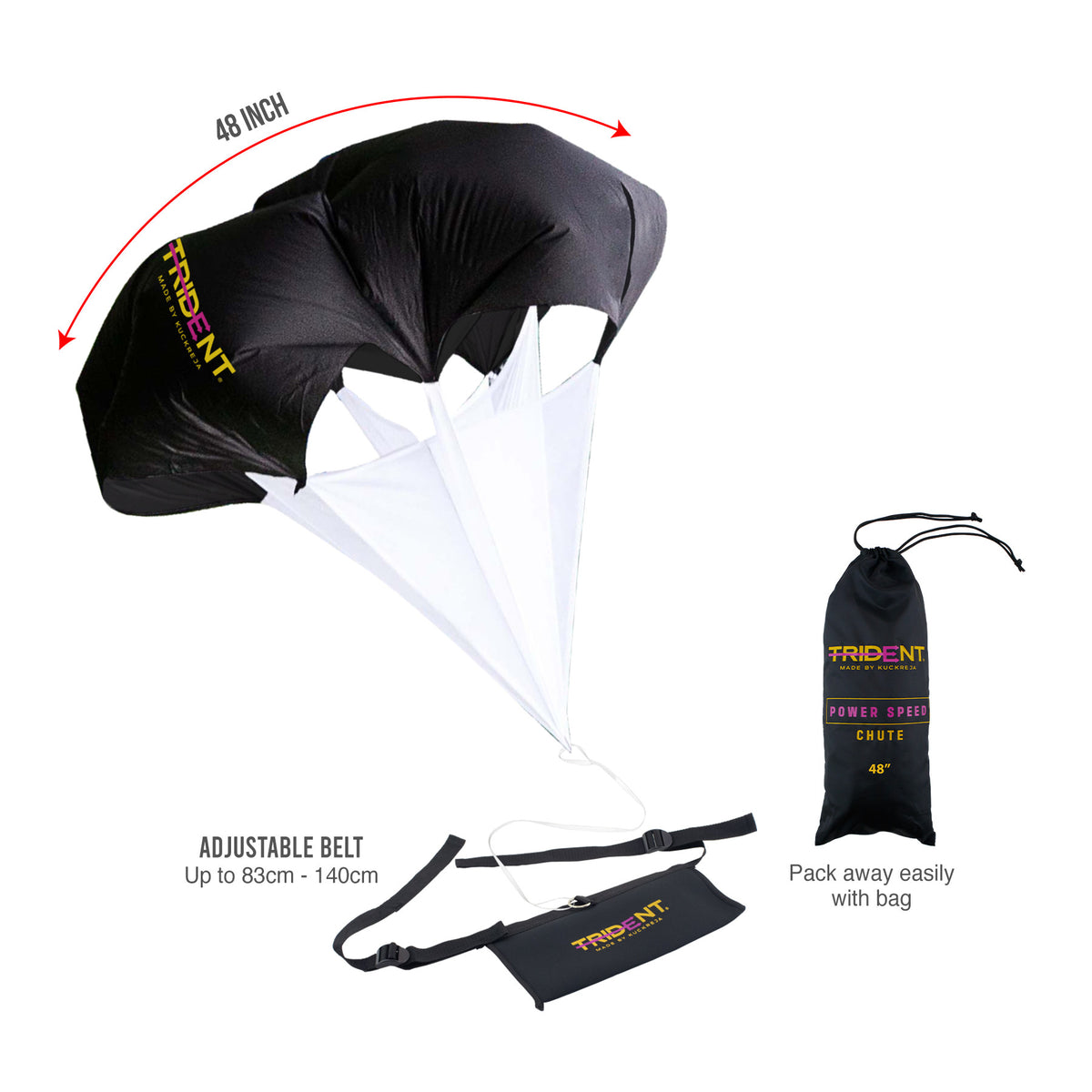 Trident Power Speed Chute - 48"