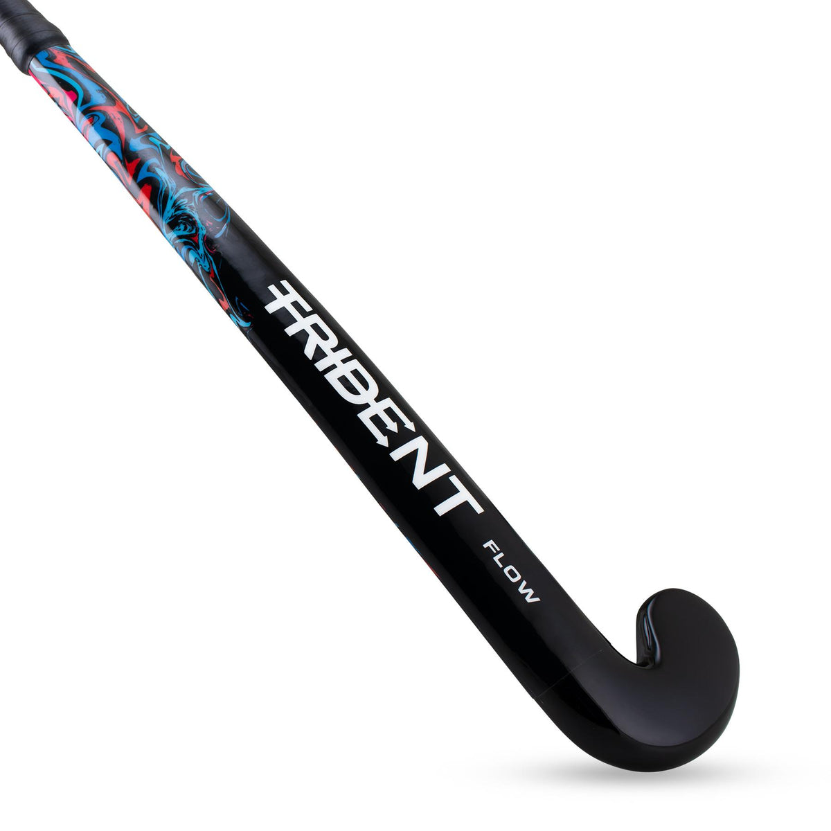 Trident Flow Wooden Hockey Stick - Black