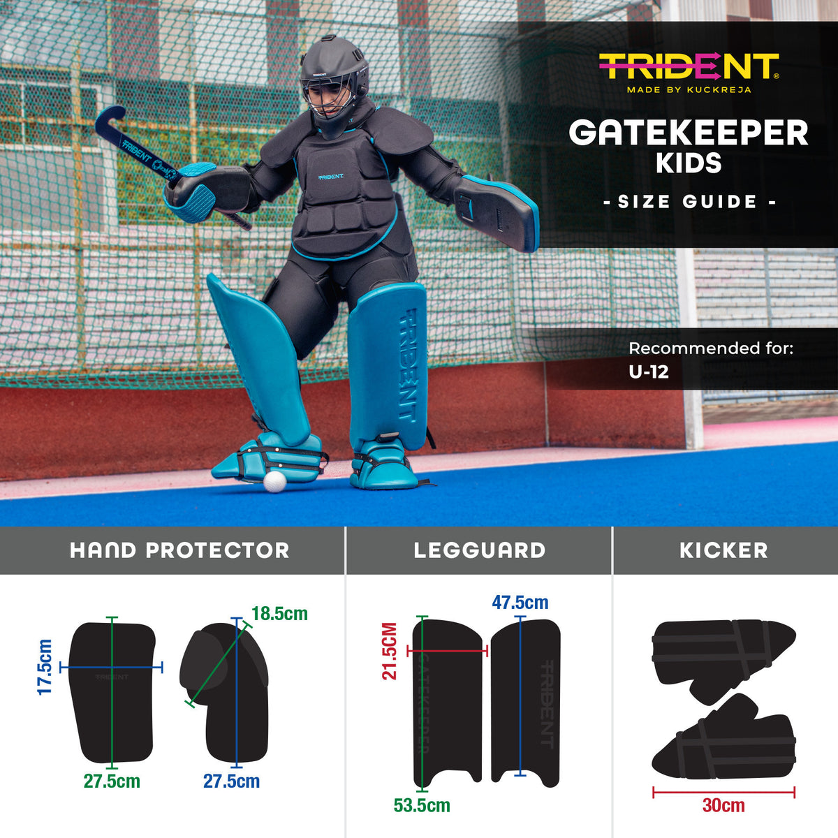 Trident New Gatekeeper 2 Goalie Set – Kids