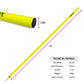 Trident Slalom Pole - Neon