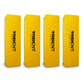 Trident Rugby Post Protectors - 20" x 20" (Set of 4) - Yellow
