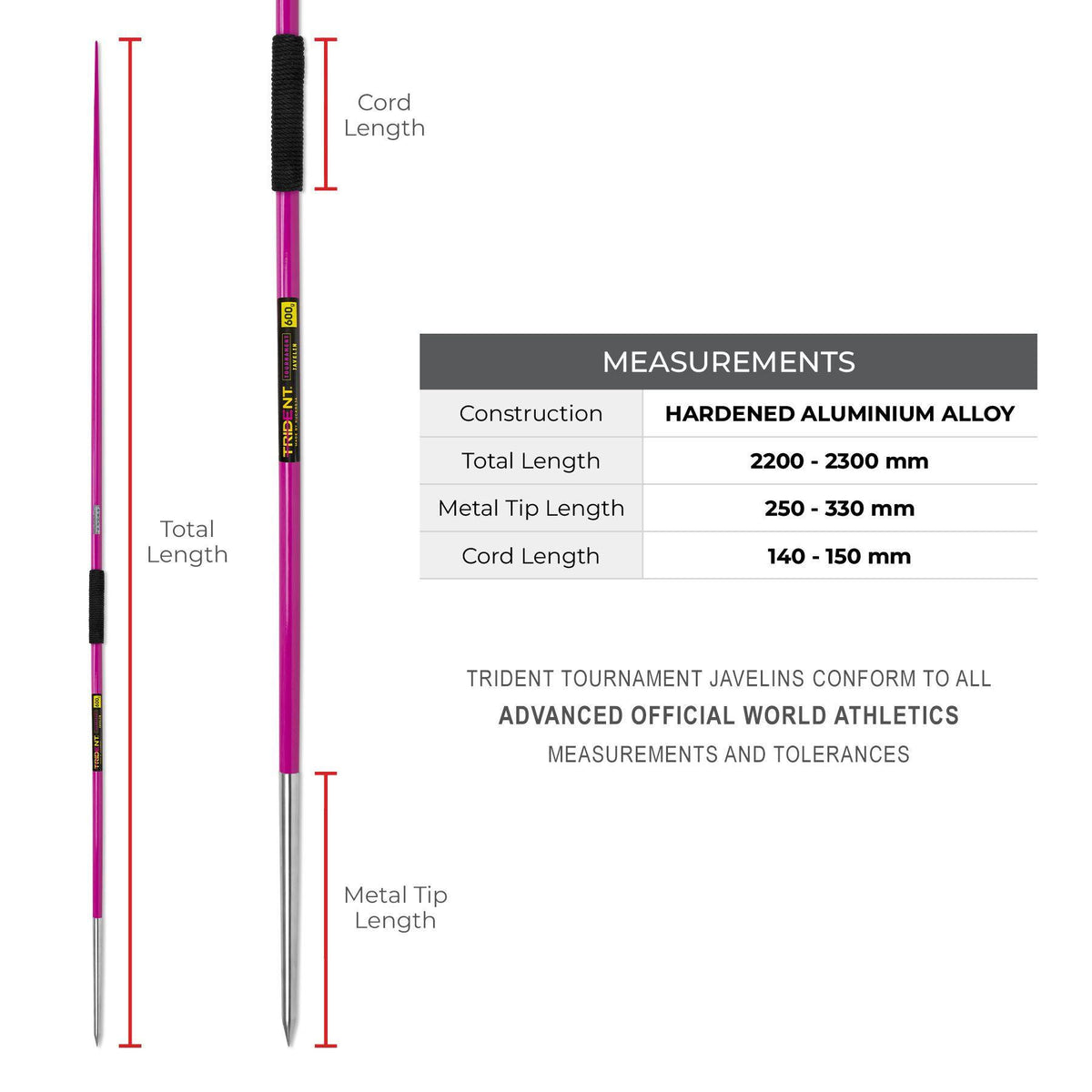 Trident Tournament Javelin - 600g