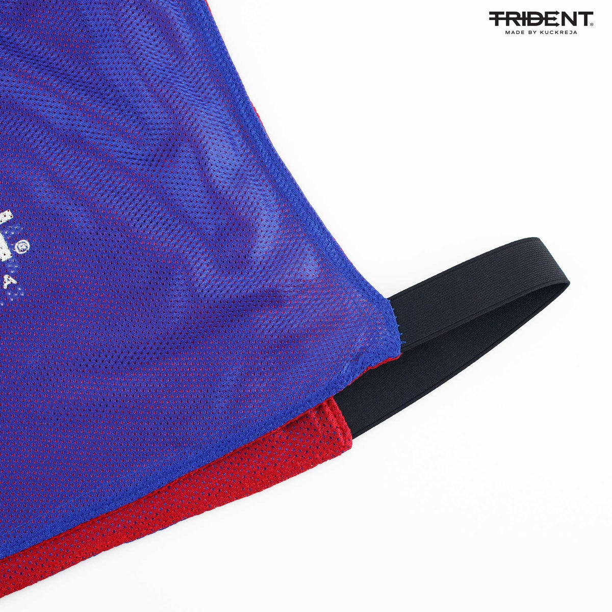 Trident Reversible Netball Bibs Set - Red/Blue (Senior)