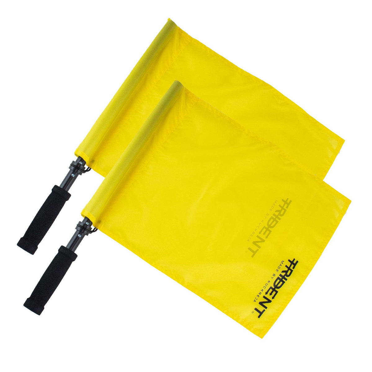 Trident Judge's Flag - Yellow (Pair in Bag)
