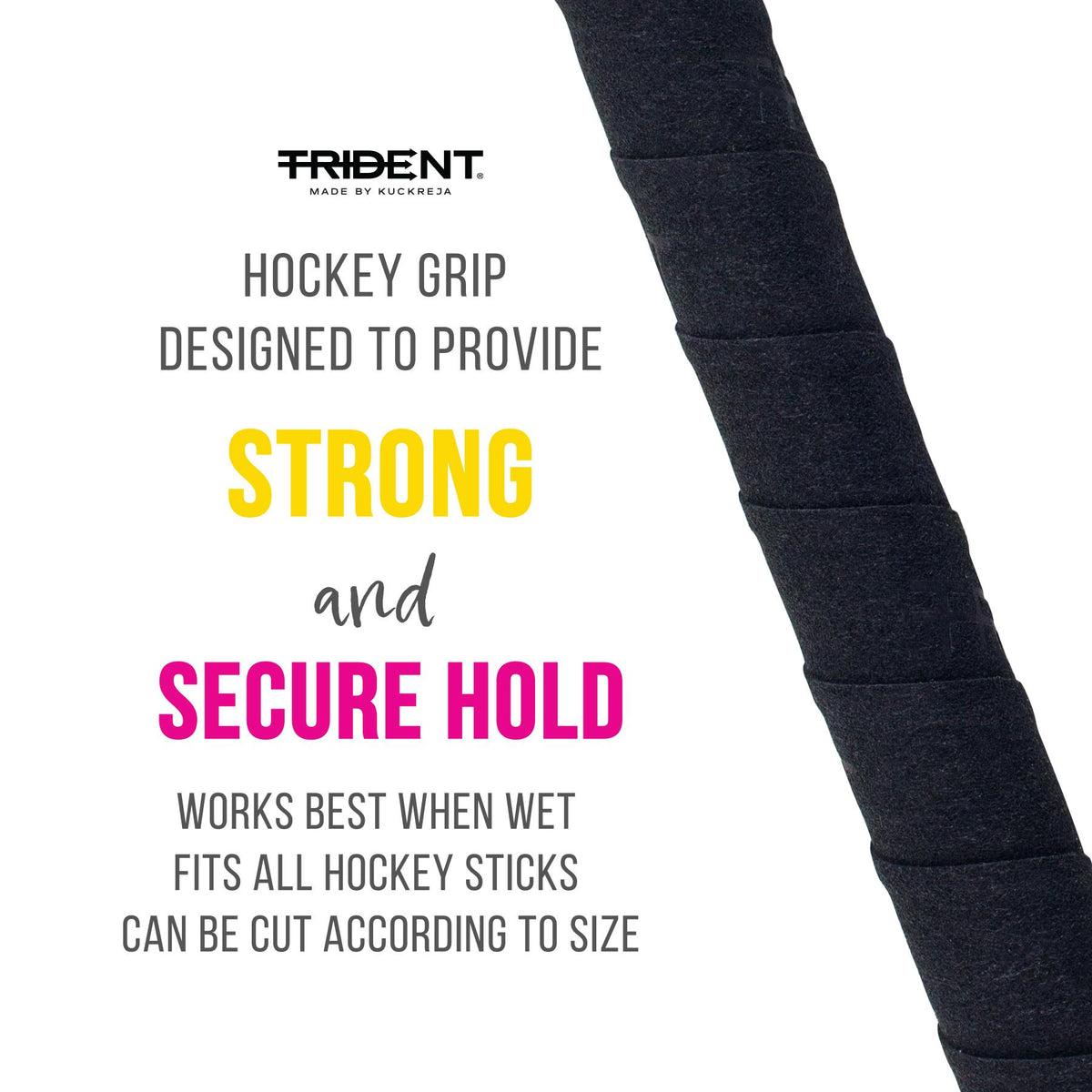 Trident Master Chamois Grip - Black