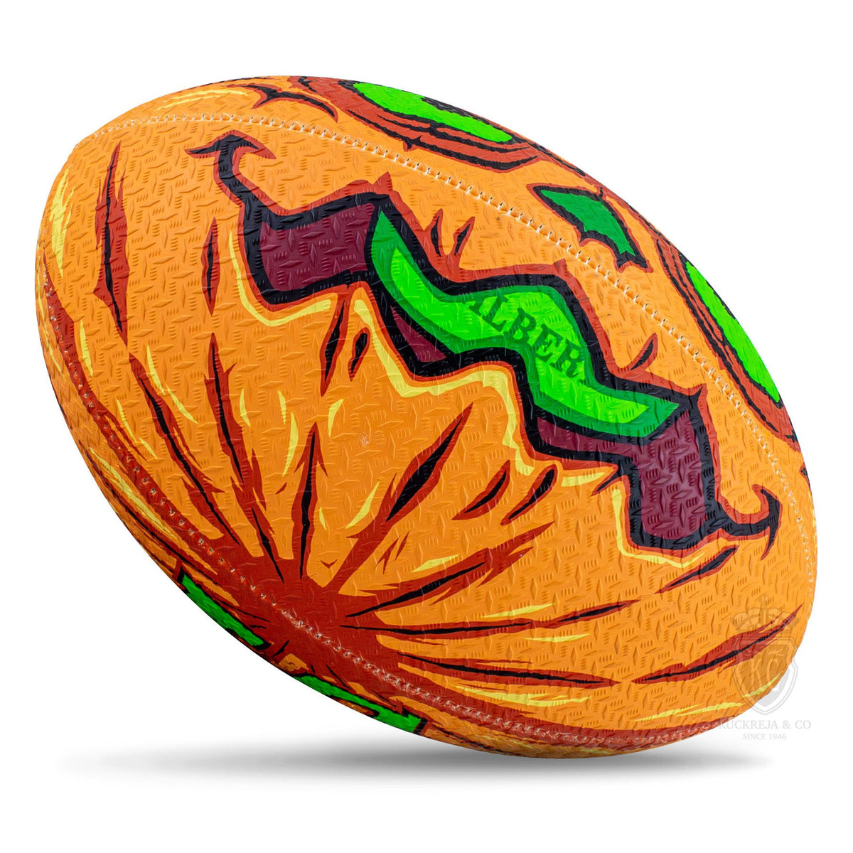 Gilbert Randoms Rugby Ball - Pumpkin (Size 5)